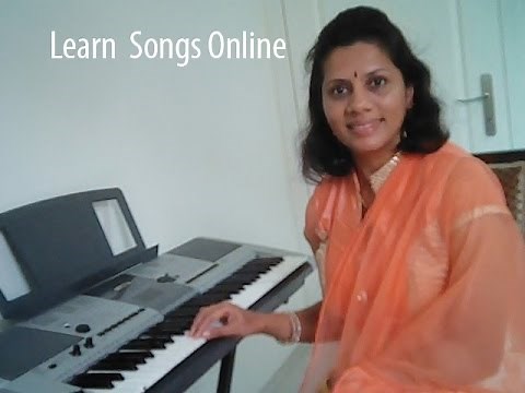 Learn Kannada Songs on Keyboard No 7-Film song with Notation