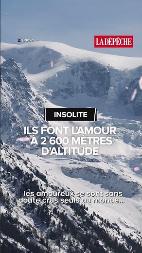 They make love at an altitude of 2600 meters