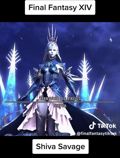 Shiva Savage Battles in Final Fantasy XIV