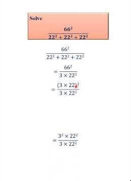 A very simple form of Indices #knowledgebase #maths #indices