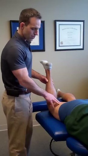 Dr. Josh Bross Active Release Technique on the Hamstring