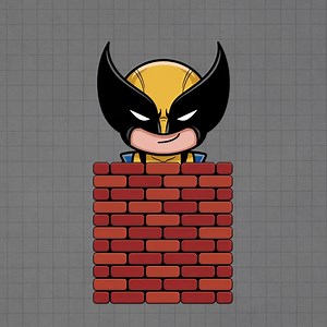 Funny Wolverine Animated Twitch Emote | Funny Superhero PNG for Discord, Streaming, Marvel Inspired Sticker - Etsy