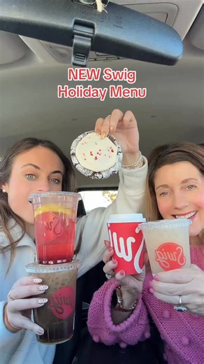 4.6K views · 28 reactions | NEW Swig Holiday Menu 磻☕️ #swig #swigdrinks #swigsoda #holidaymenu #dirtysoda | Sarah Margaret Eats | Facebook