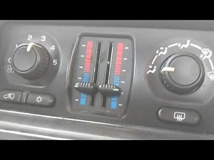 My 2004 Silverado is a hot POS on the driver's side. (Blend door actuator fix)