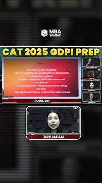 CAT 2025 OFFLINE GDPI Preparation Overview