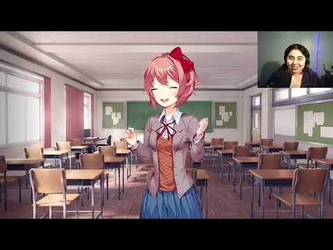 first day...kind of nervous! | Doki Doki Literature Club First Playthrough Part 1