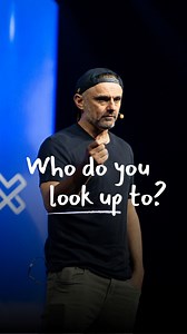 Who are you looking up to? So much unhappiness coming from the valuing other people's subjective opinions that have no effect on your life … get that poison out and start loving yourself. 💚 | Gary Vaynerchuk