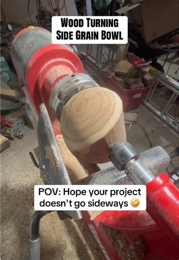 Wood Turning: Side Grain Bowl Hollowing Process