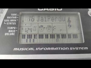 16 - J'ai Perdu Le Do De Ma Clarinette [Casio CTK 496 Song Bank Archive]