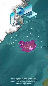 Top 5 Countries With the Fastest Internet. Is Yours Even Close? #geography #mapanimation #shorts