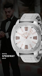 56 reactions | Invicta Speedway 48930! This racing-inspired timepiece...