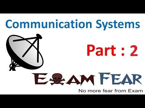 Physics Communication Systems part 2 (Modes of Communication) CBSE class 12