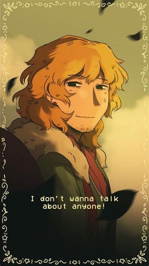 🍂🥩You're the only one gentle to me #indiegames #oc #art
