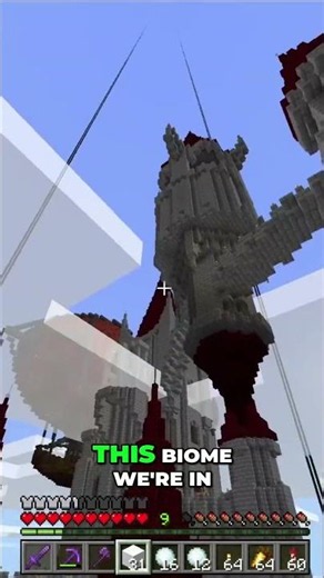 Collecting POWDER SNOW with CAULDRONS in #minecraft!
