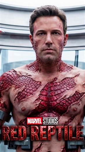 RED REPTILE #shorts #redreptile #marvel #benaffleck