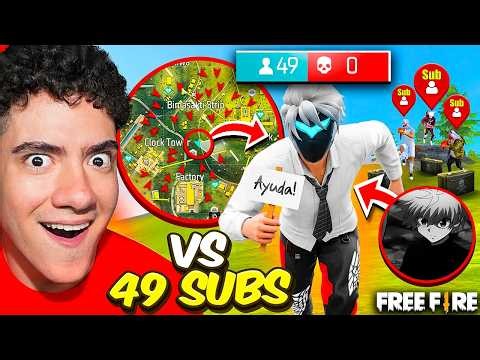 I FACED THIS YOUTUBER VS 48 SUBSCRIBERS IN FREE FIRE !! - TheDonato