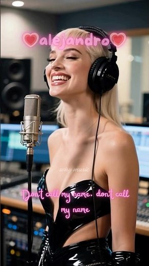 Lady Gaga - Alejandro (Lyrics Video) 💔 | Emotional Pop Anthem #Shorts