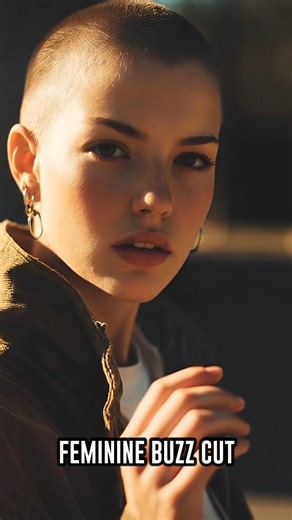 Feminine Buzz Cut Haircut | Velvai