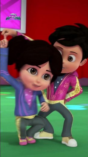 Vir Imli Dance | 24 | Vir The Robot Boy | Action Cartoon | Wow Kidz Action #shorts