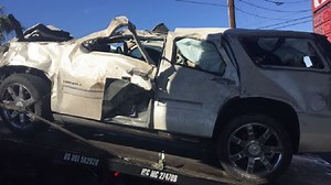 Woman killed after driver suspected of DUI crashes at Spring Mountain and Rainbow