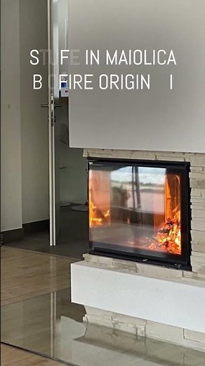Stufa in maiolica BIOFIRE - Richiedi subito il tuo catalogo! #fireplace #biofire