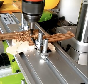 Watch milling table attachment for Bench drill press on Amazon Live