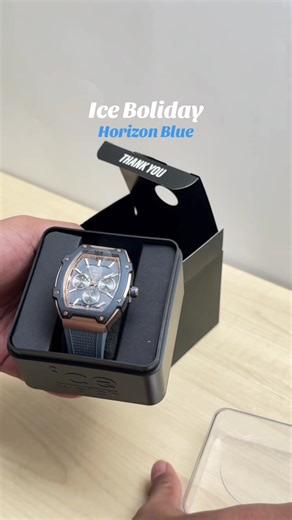 Unboxing the Ice Boliday in Horizon Blue 🌊 Men can now enjoy the sleek style of the Boliday collection too. Watch as we reveal every details of this timeless piece. #IceWatchMY #icewatchmalaysia #watchformen #iceboliday