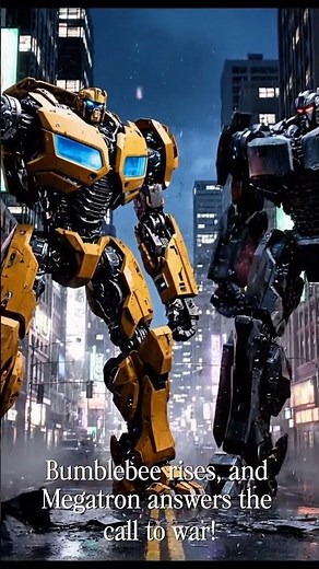 From the streets to the battlefield… Bumblebee rises, and Megatron answers the call to war!