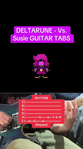 DELTARUNE: Guitar Tabs for Vs. Susie