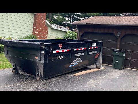 Dumpster Rental Tips | Unloading at City Houses