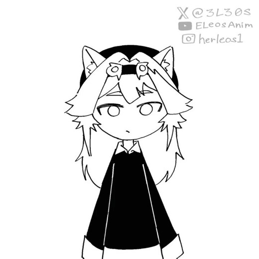 DAY 7 : ⌛Stop #hololive #animation #vtuber #kronii #raorapanthera