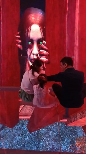 32K views · 442 reactions | Horror movie immersive experience in LED cave screen #horrormovies #horrorart #horrorfan #immersivetheatre #immersivetheater #immersive #ledcave #leddisplay #jyvisionsleddisplay #contractor #themeparty #themepark | Sitaram Home Design | Facebook