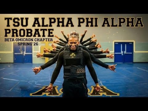 Tennessee State University Alpha Phi Alpha Fraternity Inc. Beta Omicron Chapter Probate | Spring '26