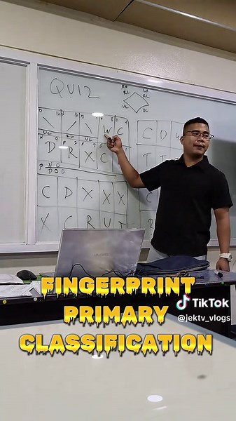 Fingerprint Primary Classification Explained