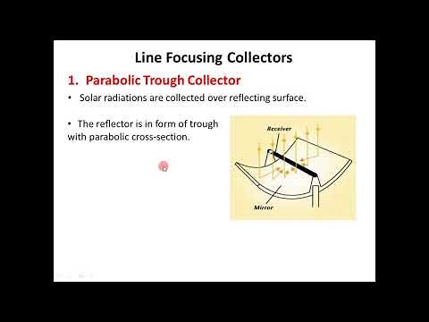 Solar Collectors - Parabolic Trough Collector