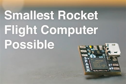 This Just Might be the Smallest Rocket Flight Computer Possible