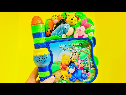 Winnie The Pooh Talking Book SLIDE ‘n LEARN Vtech Story
