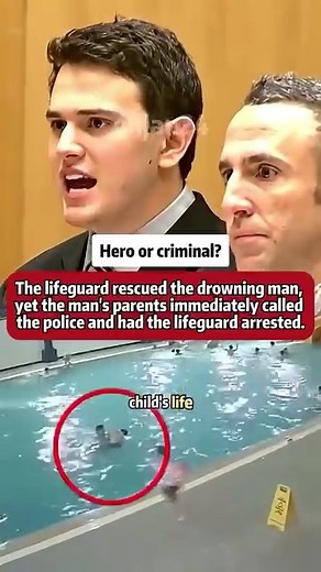 Hero or Criminal? Lifeguard Arrested After Saving a Drowning Man ‍♂️ | Us Ops | Facebook