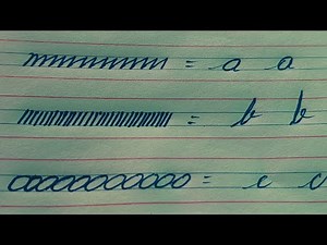 English Alphabet a to z Writing Practice | Handwriting Practice