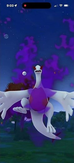 Catching Shiny Shadow Lugia In Pokémon Go