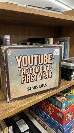 Thrift Store Finds! 🤦‍♂️🤣 #vhs #youtube #veo3 #aivideos #fyp