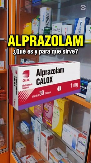 Alprazolam: Uso, Dosis y Efectos