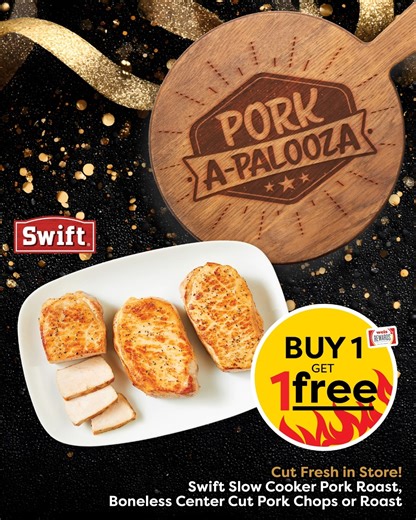 It's Porkapalooza at Weis! 🐷 Save on your favorite pork items to ring in the new year! 🎊 Shop Pork - https://tinyurl.com/2uwzw9bm | Weis Markets