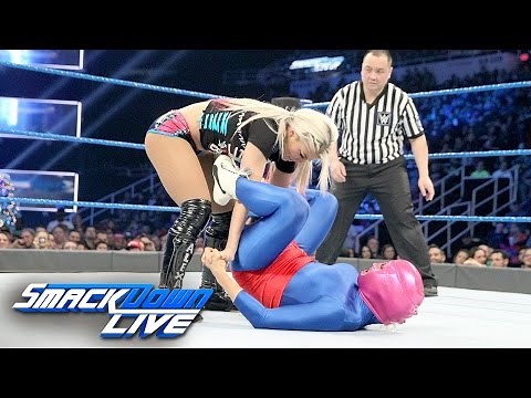 Alexa Bliss vs. La Luchadora: SmackDown LIVE, Dec. 20, 2016