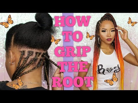 HOW TO DO BOX BRAIDS | BEGINNER FRIENDLY | VERY DETAILED | Sunset Box Braids on Natural Hair