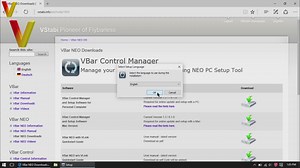 VBar NEO/EVO PC Software, Registration, Upgrade | VStabi