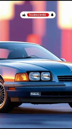 1990 Thunderbird Super Coupe • The Sleeper Ford Everyone Forgot