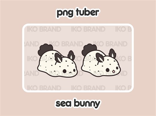 Sea Bunny Pngtuber Avatar – Chibi Vtuber, Twitch Stream Asset (digital File) - Etsy