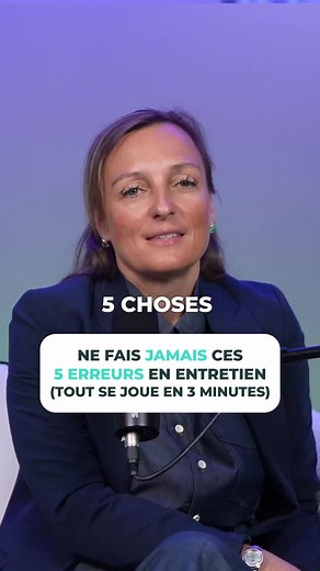 L'entretien commence bien avant la première question. En moins de 3 minutes, on a déjà observé 5 choses sur toi. Et la plupart des candidats n'en soignent aucune. Abonne-toi à @stephaniereniers si tu veux comprendre le recrutement en profondeur.