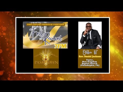 First Baptist Church of Passtown's Fall Revival (10/01/2025) #reviveus #passtownproud